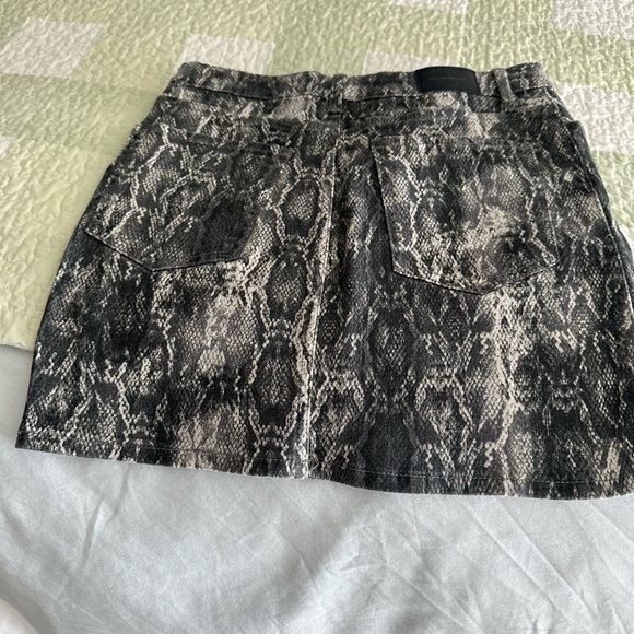 ZARA cotton zebra print mini skirt size small new without tags - Picture 4 of 4